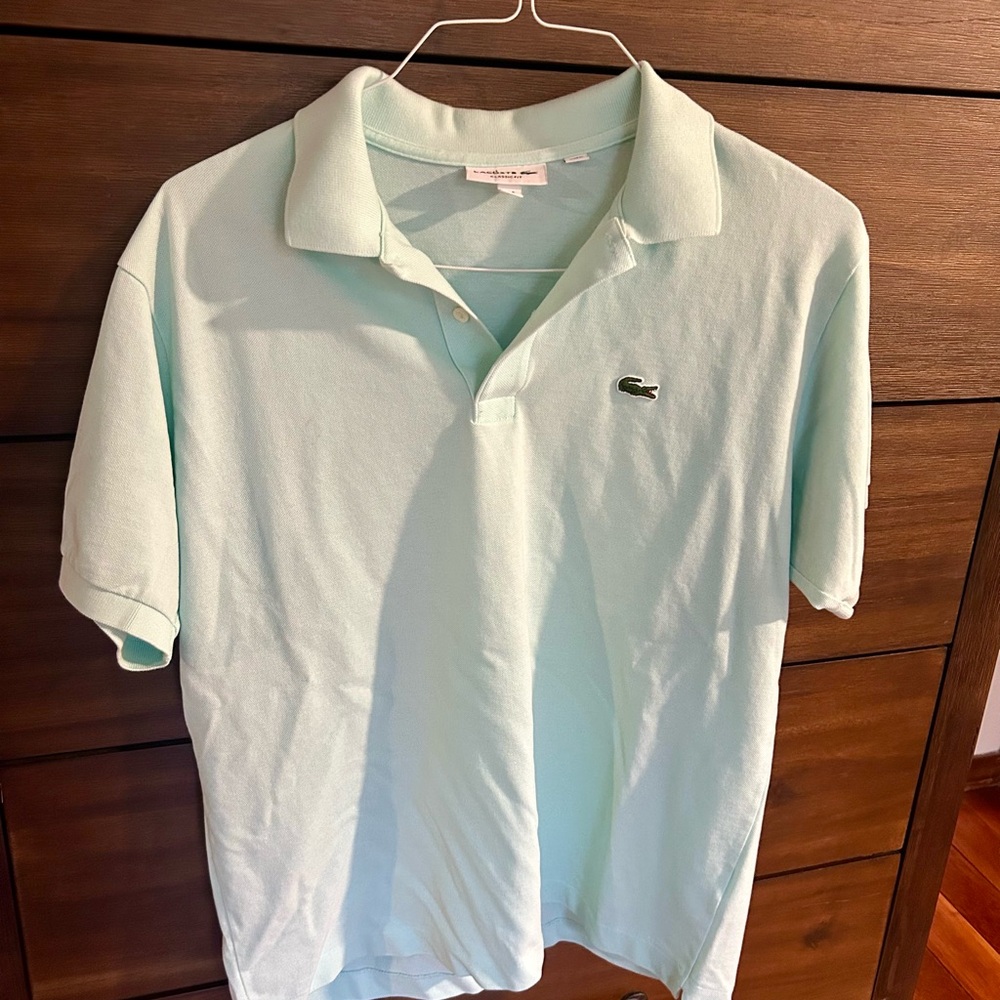 Lacoste Blue Polo Shirt Classic Style